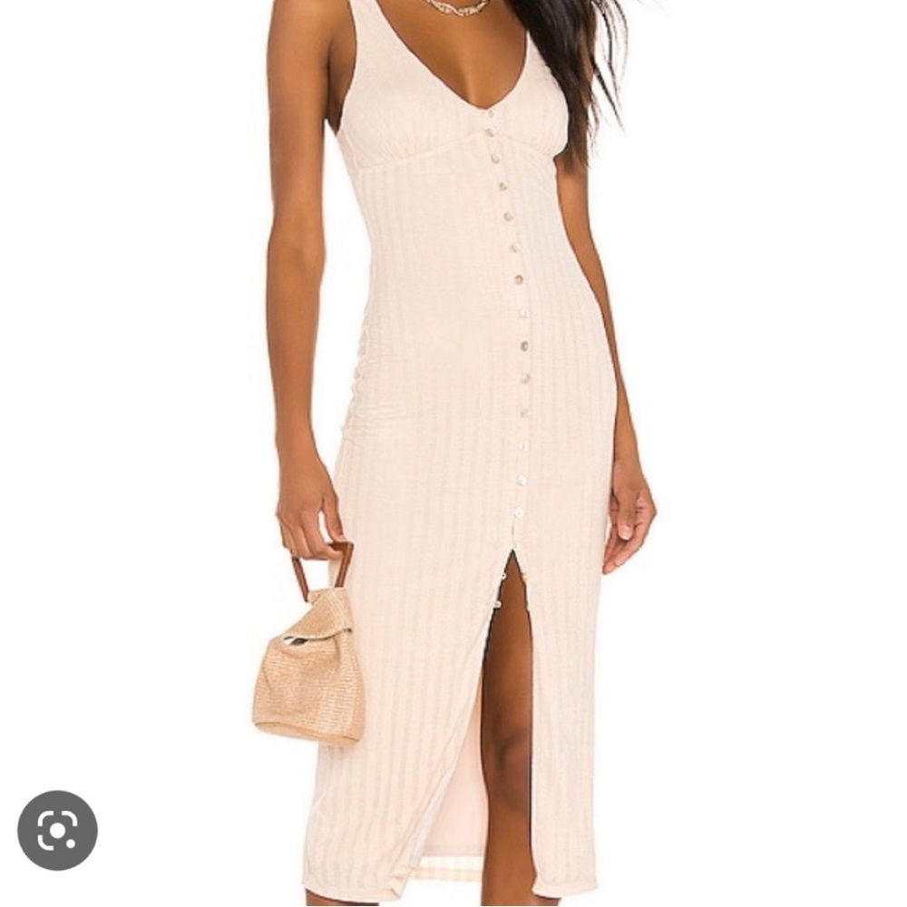 Privacy Please Rockaway Button Down Midi Dress Size XS